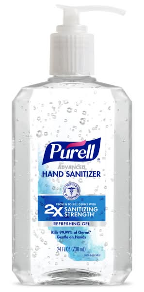 Purell® Advanced Hand Sanitizer Gel, 24 Oz, Clean Scent