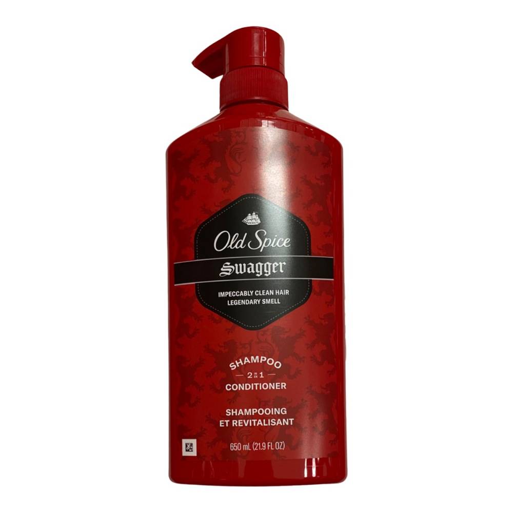 Old Spice Men's Swagger 2-in-1 Shampoo and Conditioner (21.9 fl oz)