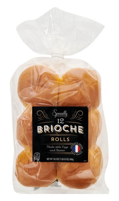 Specially Selected Brioche Bread Rolls (16.9 oz, 12 ct)