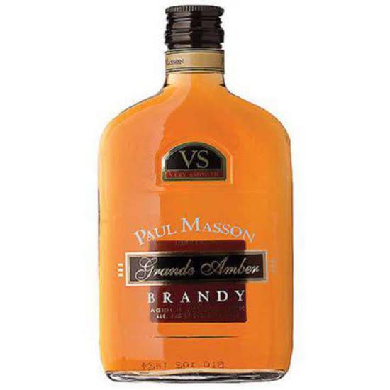 Paul Masson Grande Amber Brandy vs 80 Proof 375 ml
