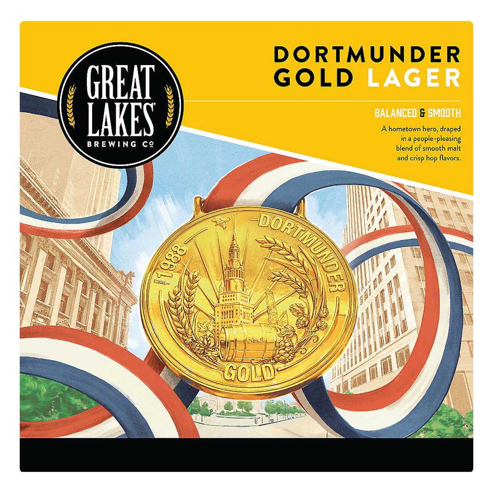 Great Lakes Dortmunder Gold Lager (12x 12oz bottles)