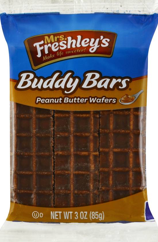 Mrs. Freshley's Buddy Bars Peanut Butter Wafers (3 oz)