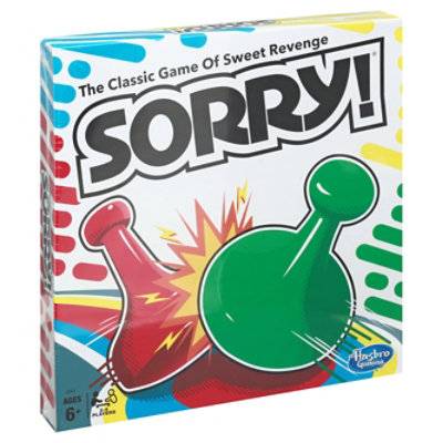 Hasbro Sorry Game - Ea