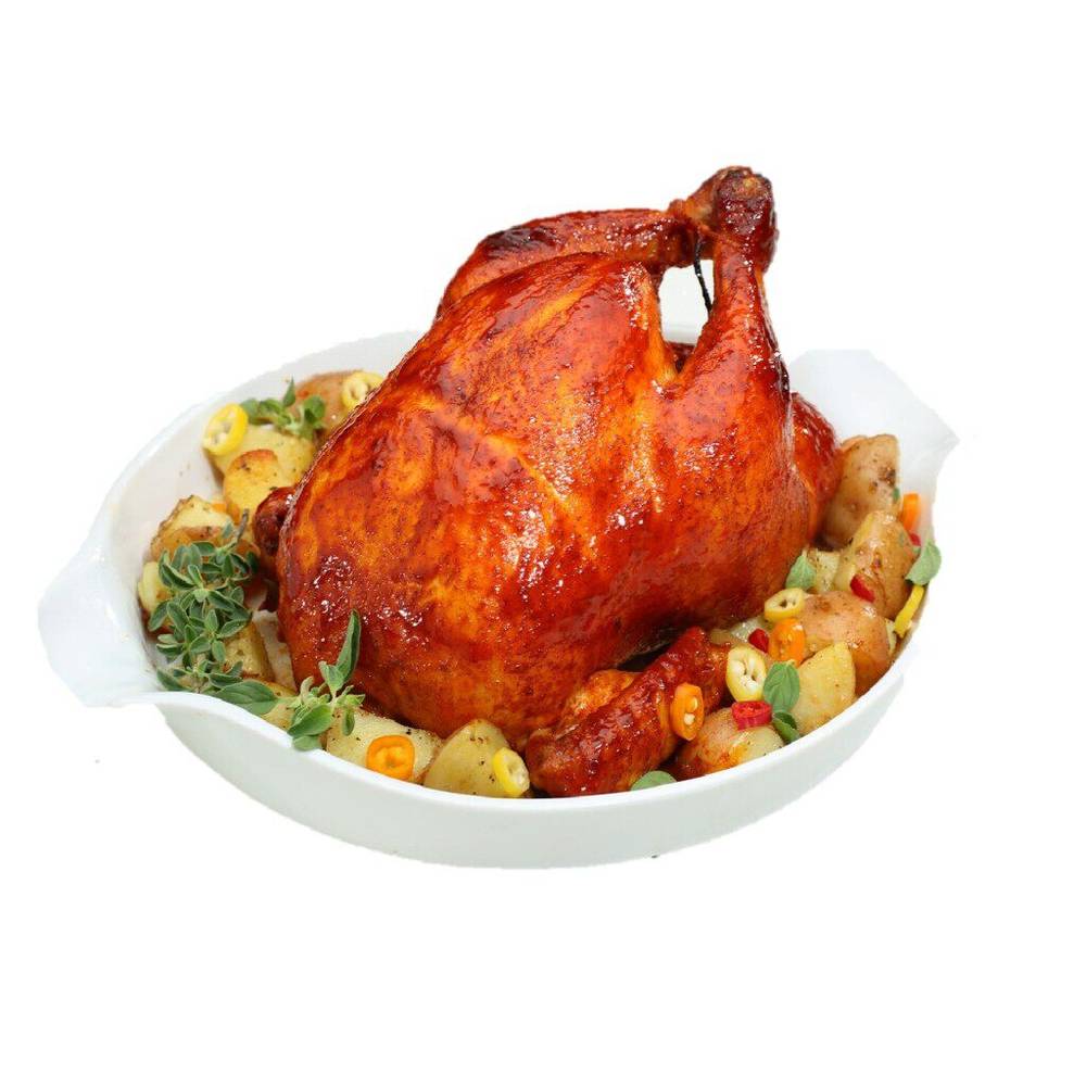 Pollo rostizado (unidad: 1.2 kg aprox)
