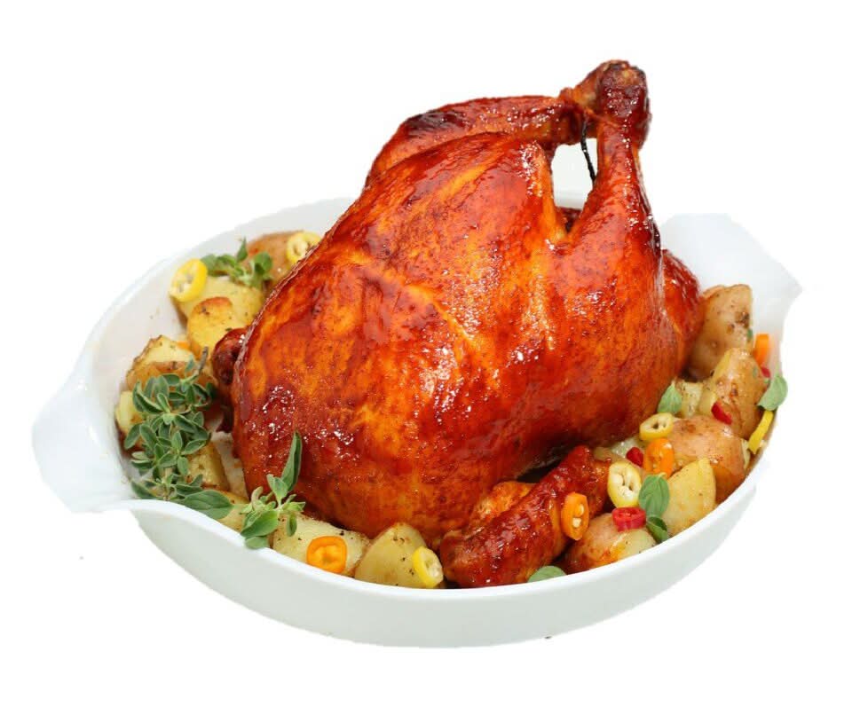 Pollo rostizado (unidad: 1.2 kg aprox)