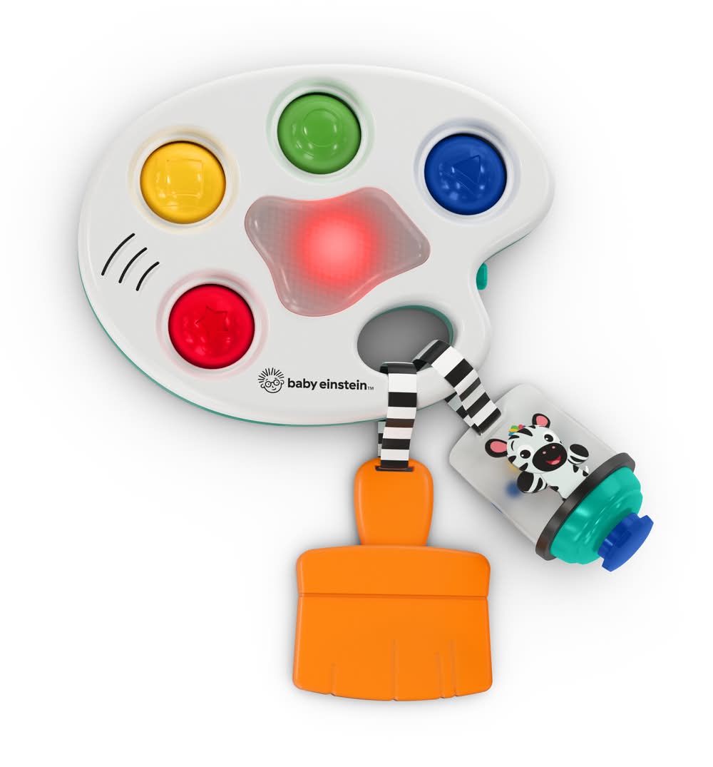 Baby Einstein Color Palette Popper Sensory Toy Ages 6+36 Months (7 oz)