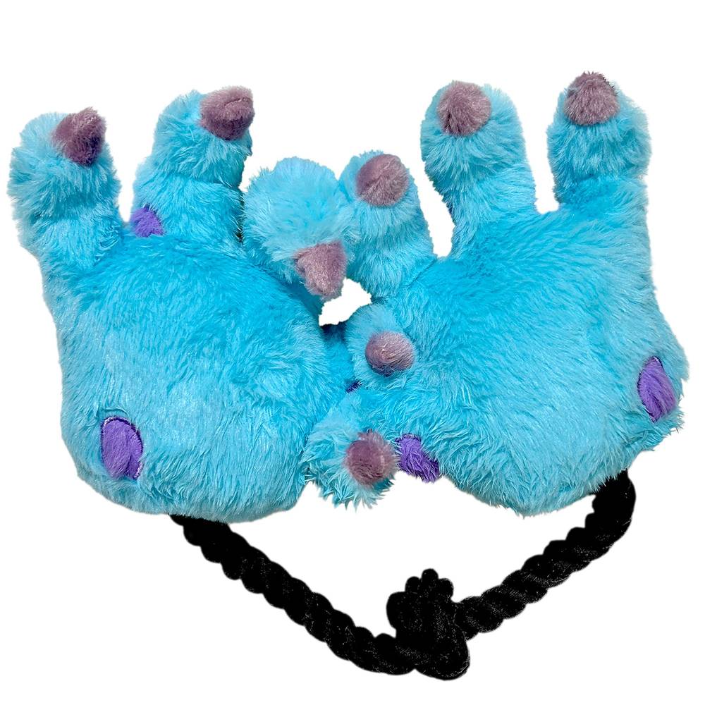 Disney Monster's Inc. Sully Hands Rope Dog Toy (blue) (2 ct)