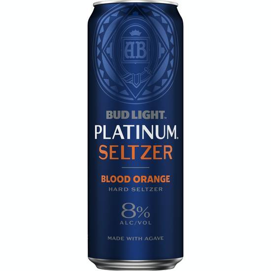 Bud Light Platinum Seltzer (25 fl oz) (orange)