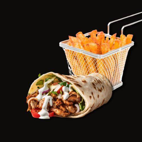 Menu Wrap 🌯 + 🍟