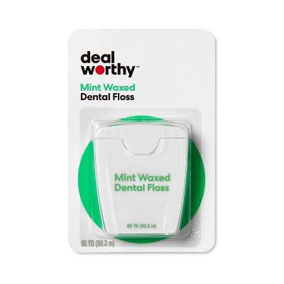 Dealworthy Mint Waxed Dental Floss