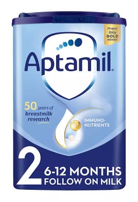 Aptamil Stage 2, Follow on Baby Milk Formula Powder (800g)
