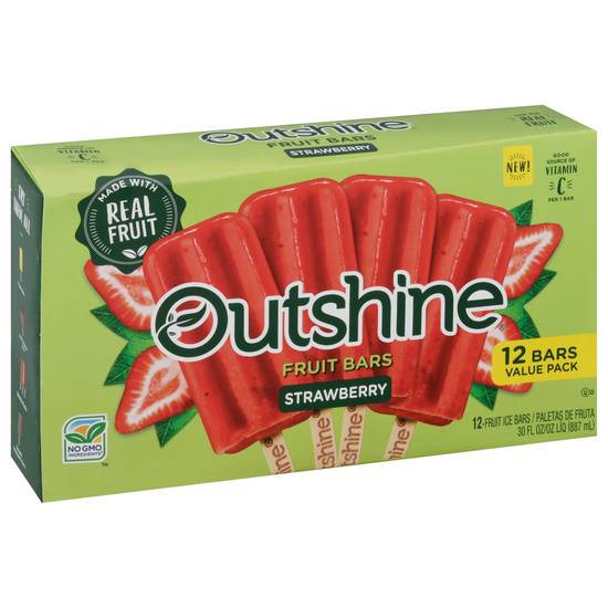 Outshine Strawberry Fruit Bars Value pack (12 ct)