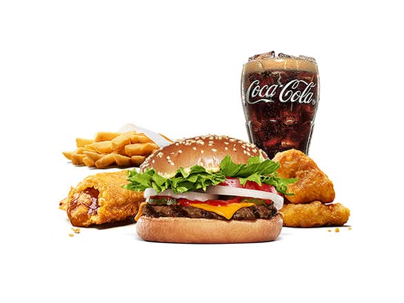 キングミール ワッパーチーズJr. / King Meal Whopper Cheese Jr. Set