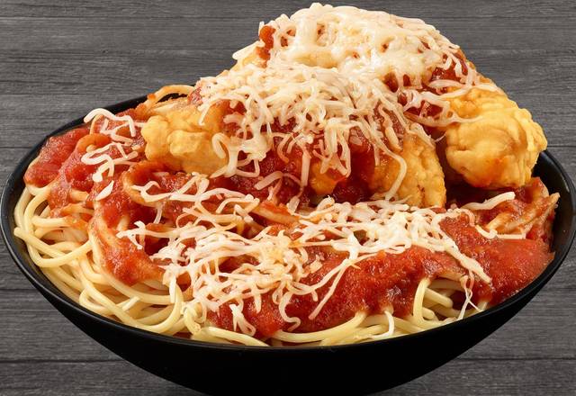 Chicken Parmesan w/Spaghetti