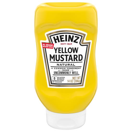 Heinz 100% Natural Yellow Mustard