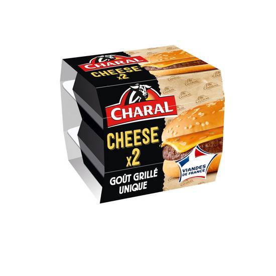 Charal - Burger au fromage goût grillé unique