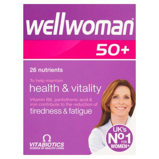 Vitabiotics Wellwoman 50+ 30 Tablets