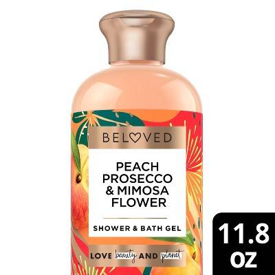 Beloved Shower & Bath Gel, Peach Prosecco - Mimosa Flower