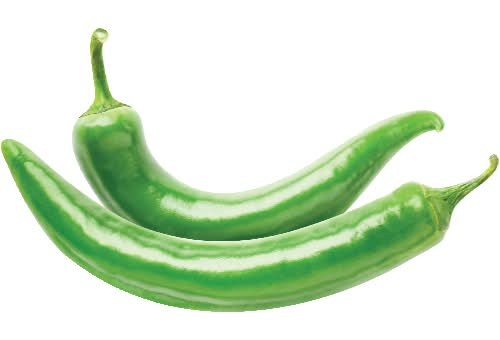 Serrano Chile Pepper (Avg. 0.04lb)