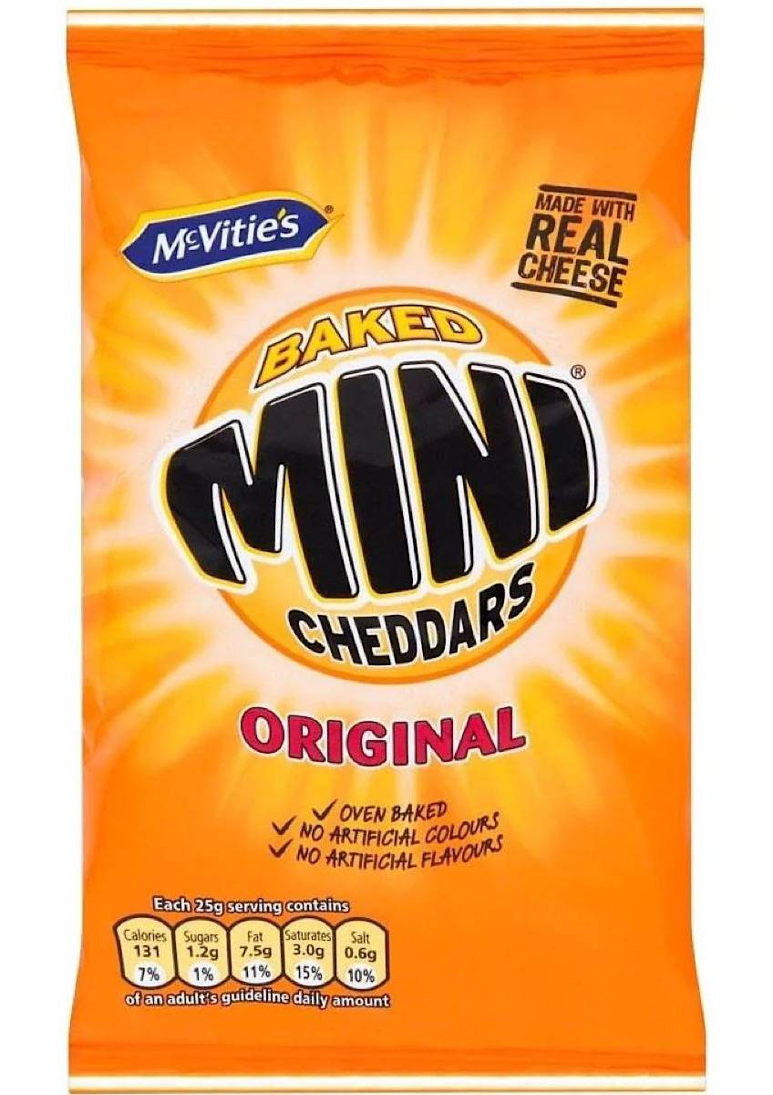 Jacob's Mini Cheddars 105g