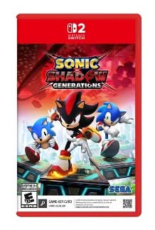 Sega Sonic X Shadow Generation Nintendo Switch 2 Electronic Games