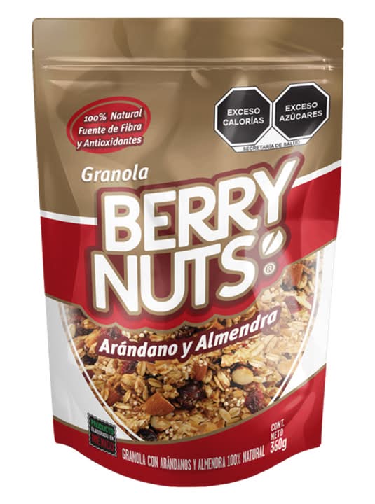Berry Nuts · Granola arándano y almendra (360 g)
