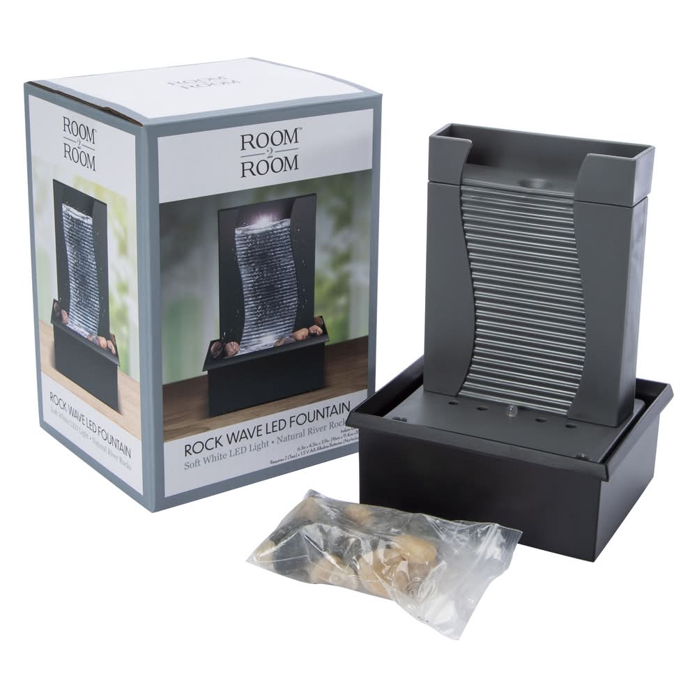 Rock Wave LED Fountain 6.3in x 4.5in