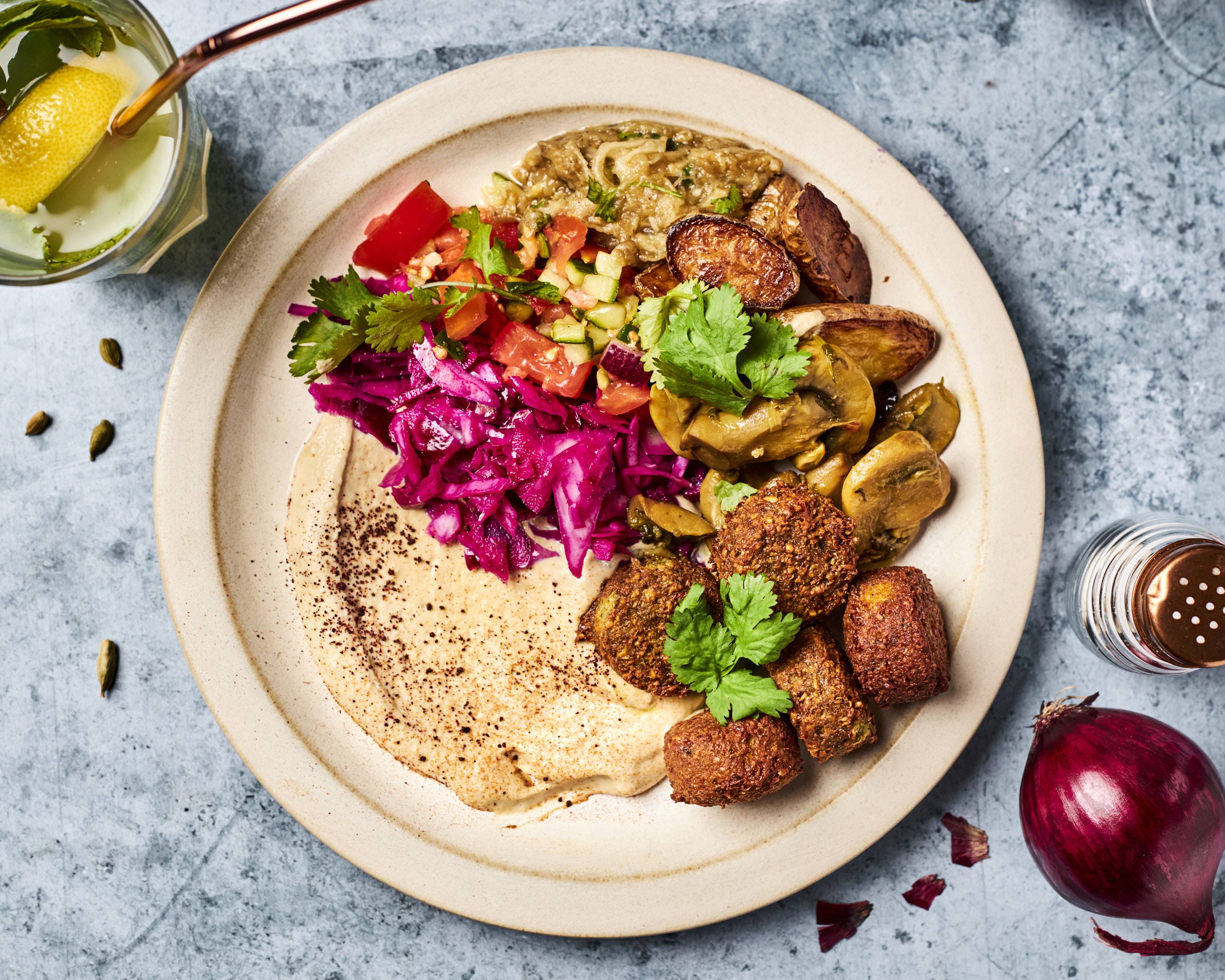 Assiette Falafels