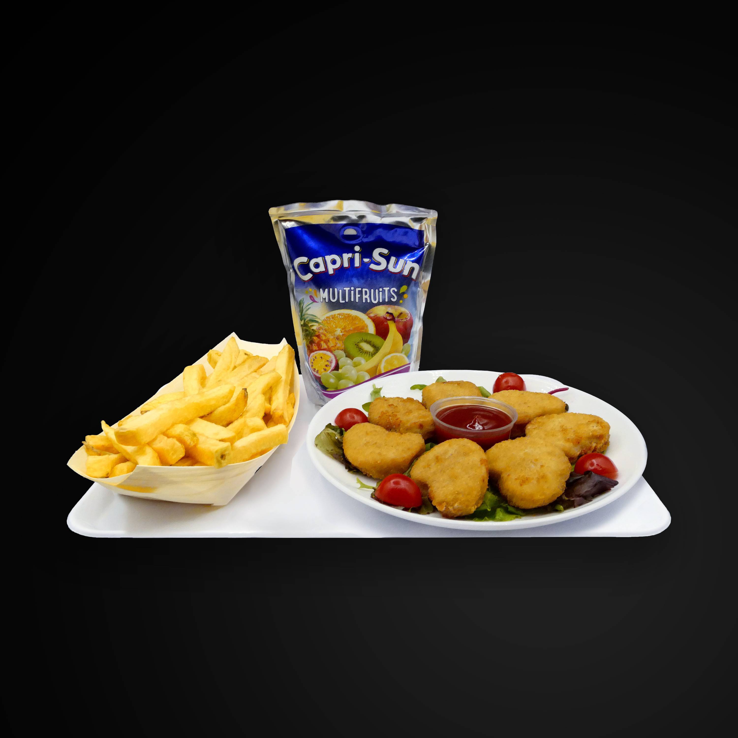 Menu enfant nuggets