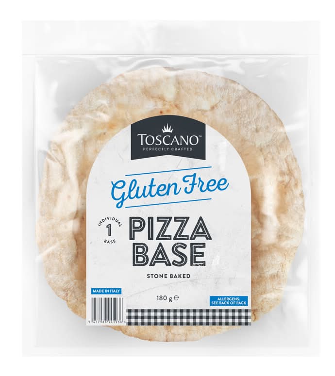 Toscano Gluten Free Pizza Base (180g)