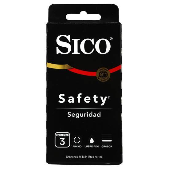 Sico Preservativo Safety 3Pz