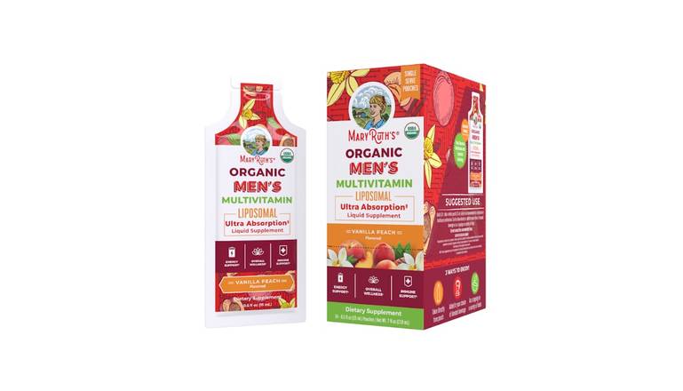 Mary Ruth's: Men's Organic Multivitamin Liposomal Box