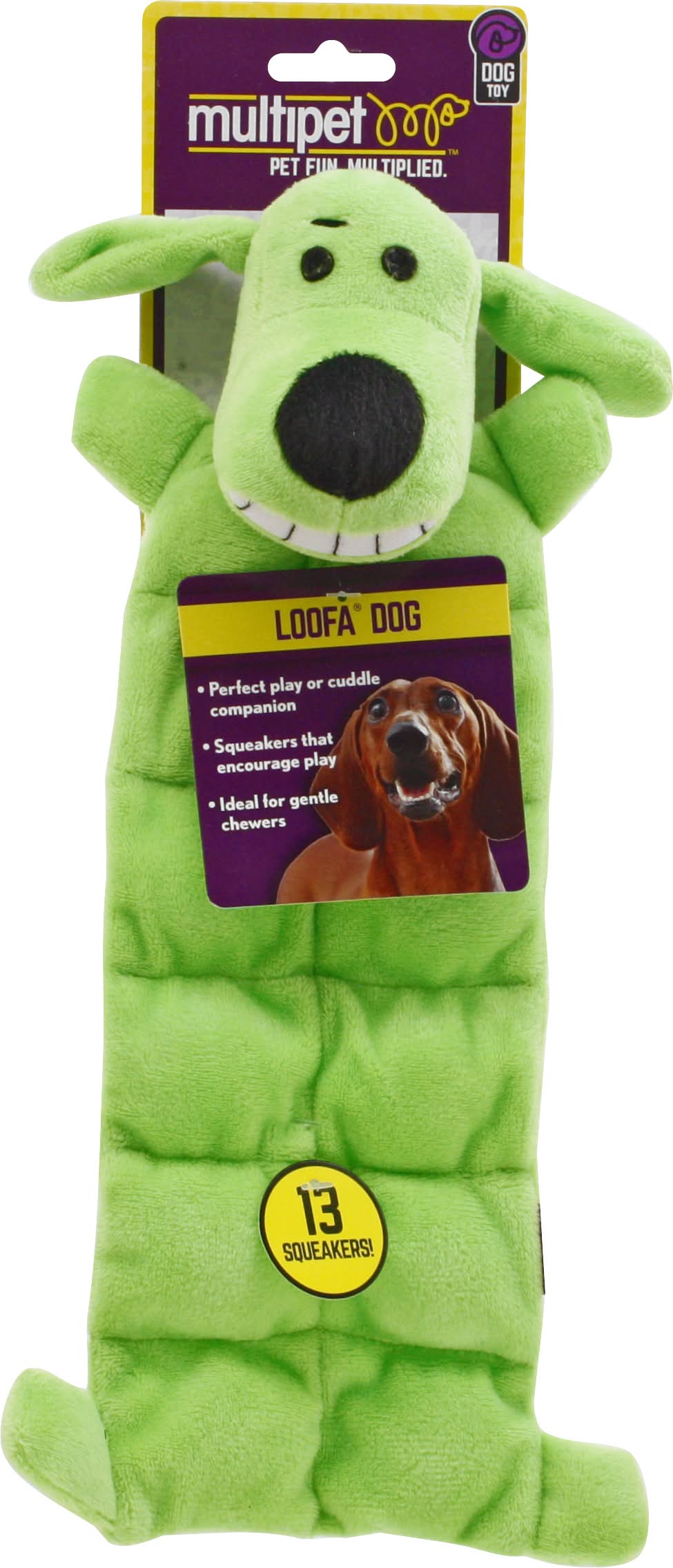 Multipet Loofa Dog Toy