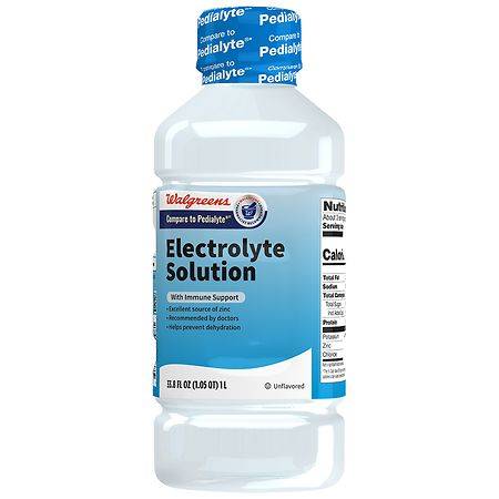 Walgreens Unflavored Electrolyte Solution (33.8 fl oz)