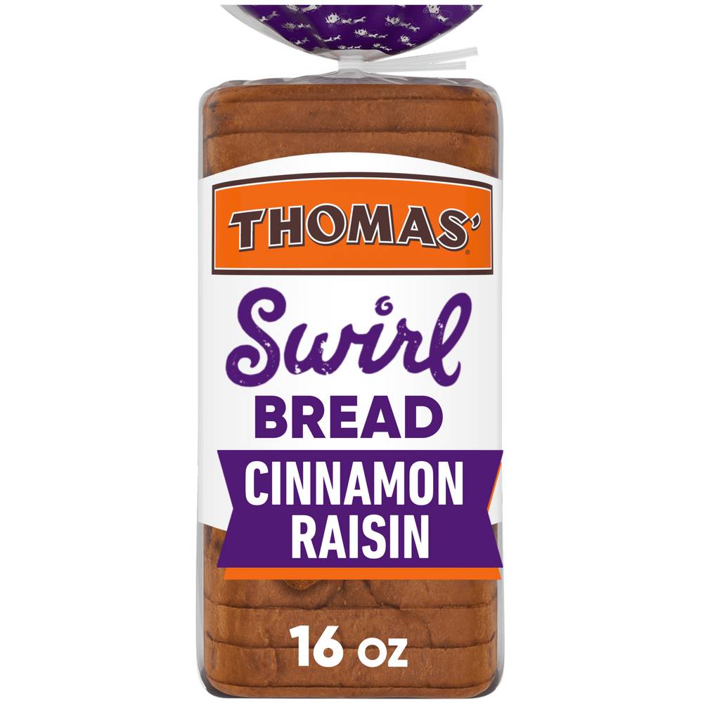 Thomas' Cinnamon Raisin Swirl Bread (1 lbs)