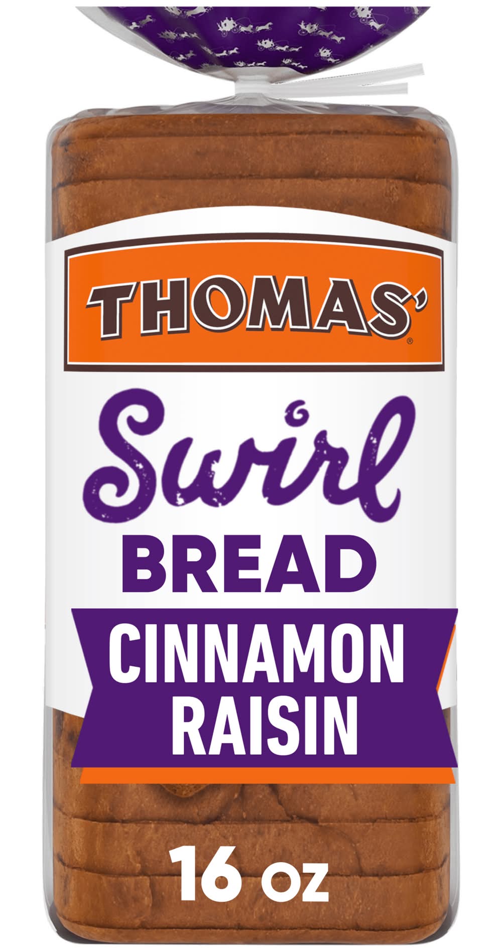 Thomas Swirl Bread, Cinnamon Raisin (1 lbs)