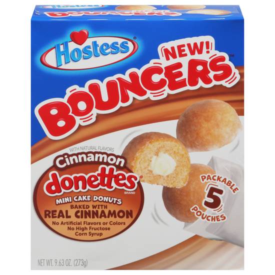 Hostess Bounchers Cinnamon Donettes Mini Cake Donuts (5 ct)