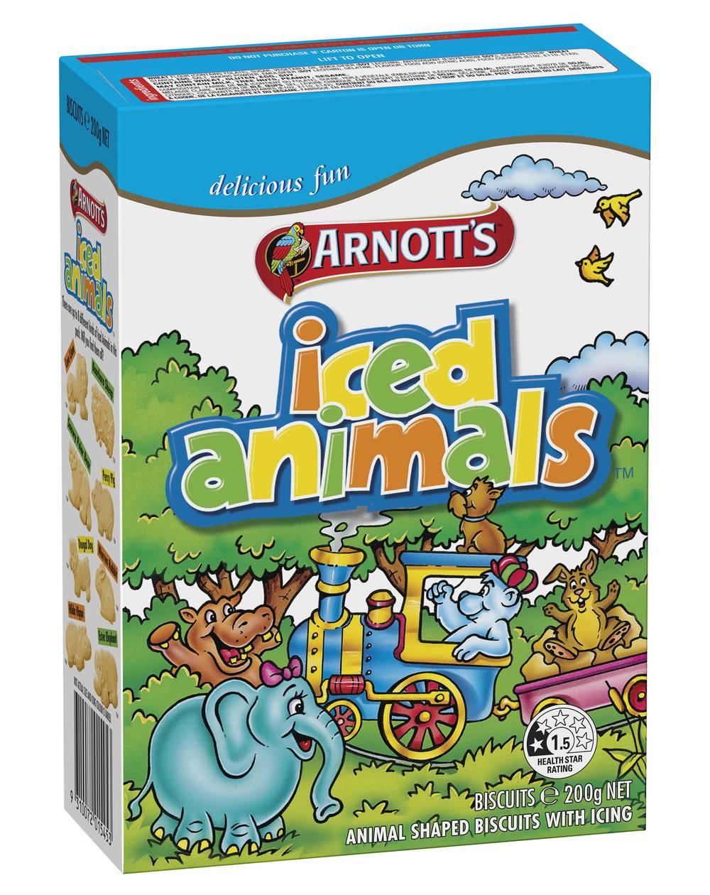 Arnott's Iced Animals Biscuits (200g)