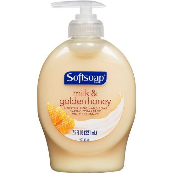 Softsoap Milk & Golden Honey Liquid Hand Soap (221 ml)