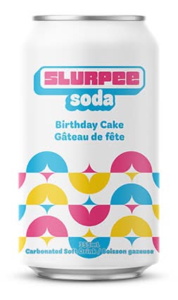 7-Select Slurpee Sodas - Birthday Cake 355ml