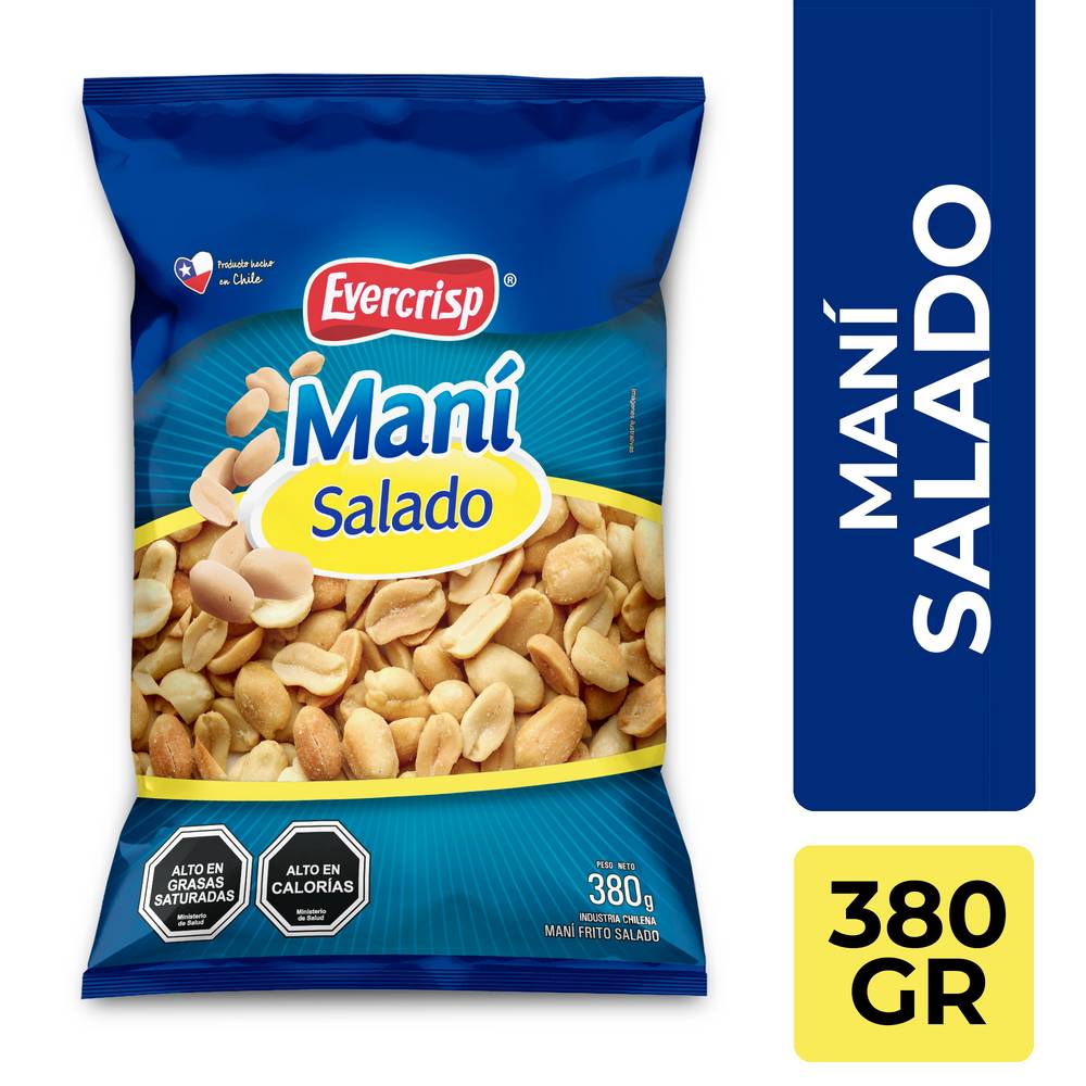Evercrisp · Maní salado (380 g)