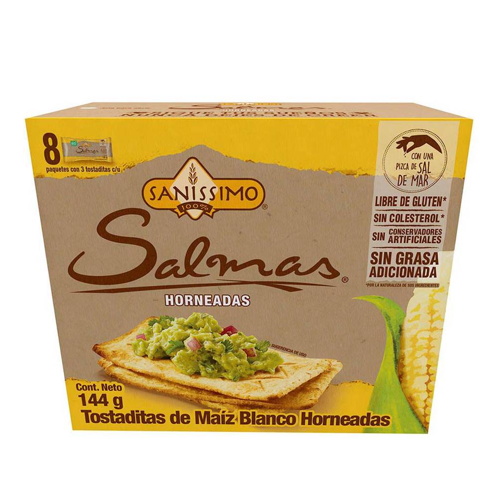 Sanissimo tostaditas horneadas salmas