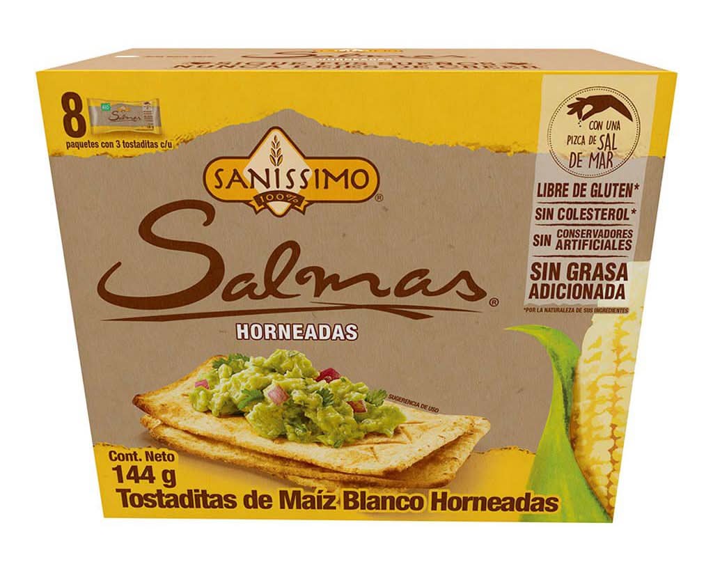 Sanissimo tostaditas horneadas salmas