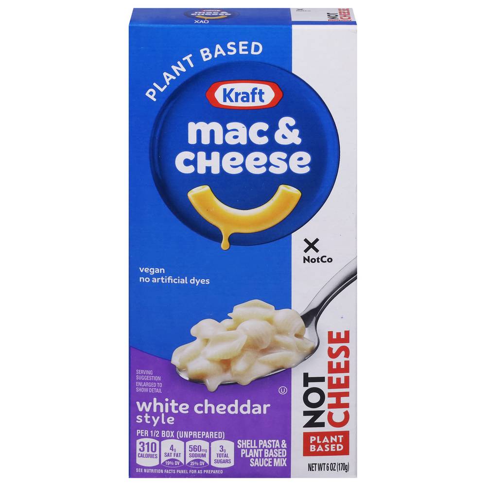 Kraft Notco Plant Based White Cheddar Mac & Cheese