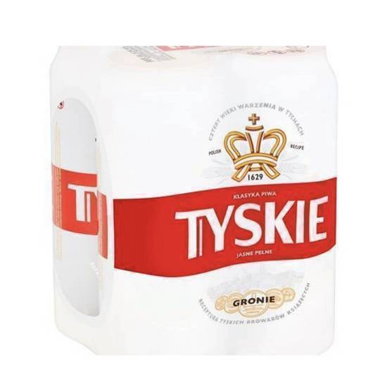 Tyskie Polish Beer 4pk 4x500ml