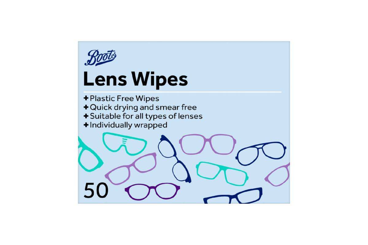 Boots Lens Wipes 50s