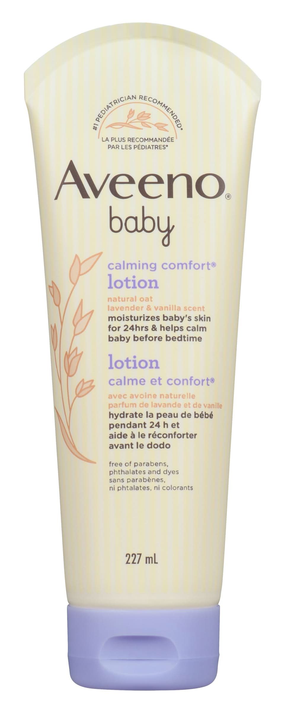 Aveeno Baby Calming Comfort Lotion, Lavender-Vanilla (227 g)