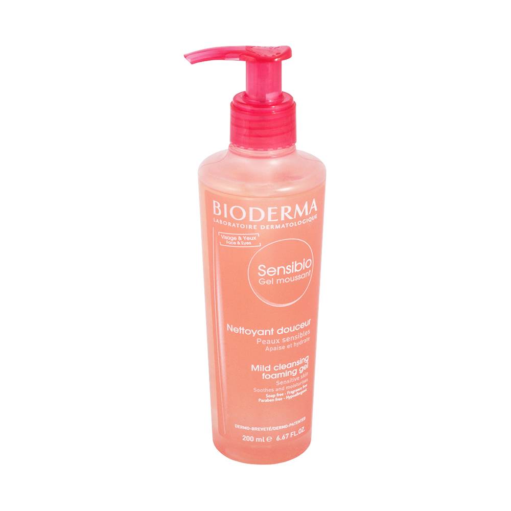 Bioderma · Gel limpiador hidratante sensibio (200 g)