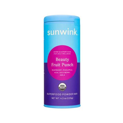 Sunwink Beauty Fruit Punch Superfood Powder Mix (4.2 oz)