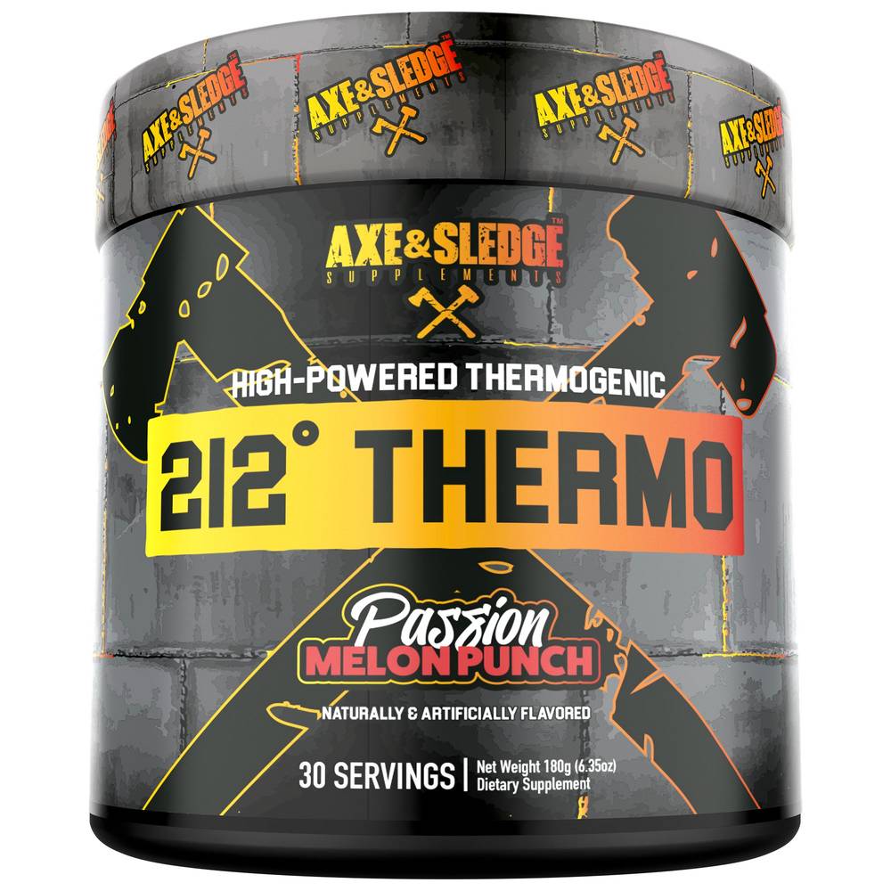 Axe Sledge High-Powered Thermogenic - Passion Melon Punch(180 Grams Powder)